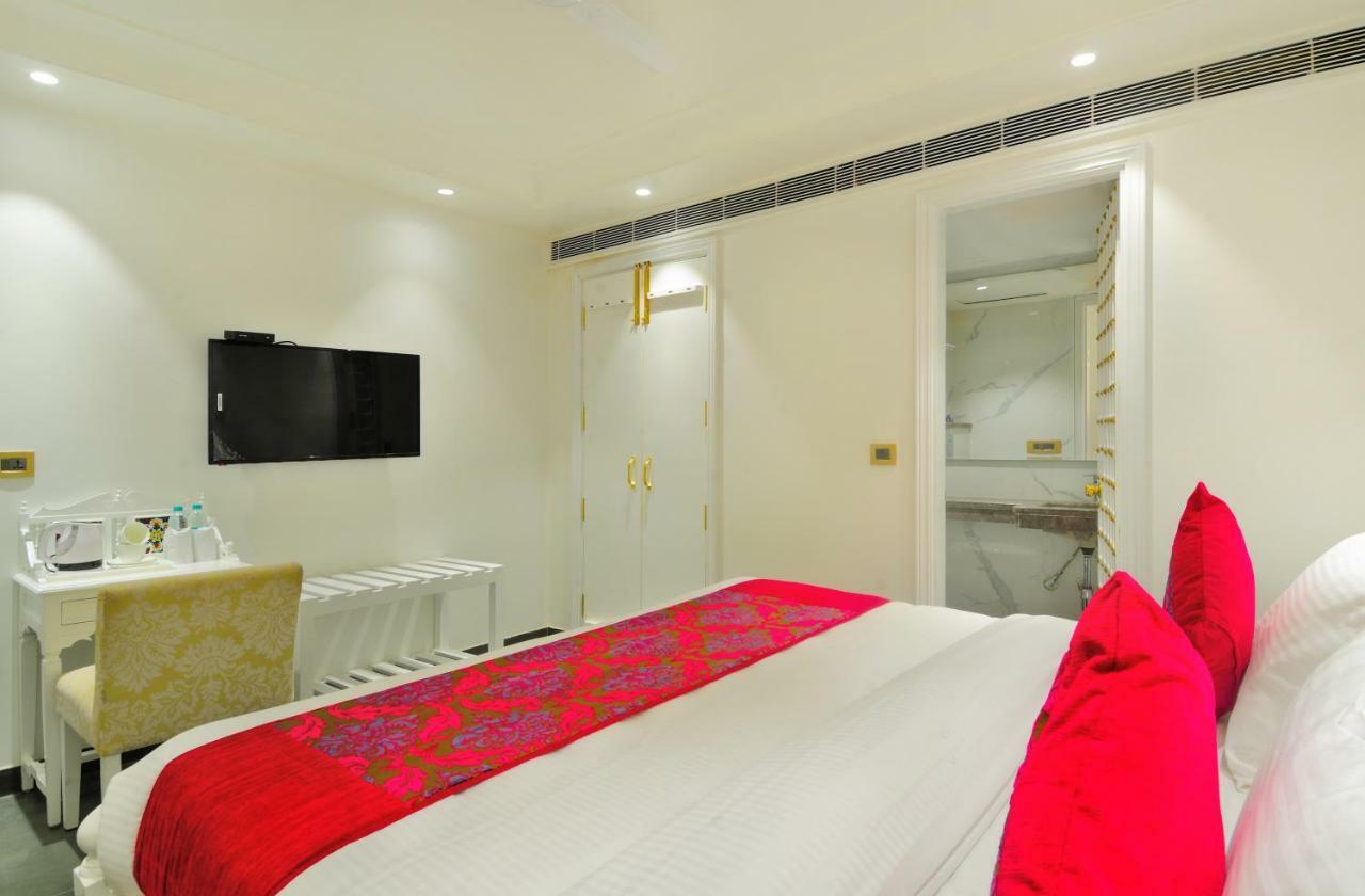 The Pinky Villa - Heritage Boutique Suites Nueva Delhi Exterior foto
